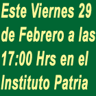 No faltes!!
